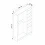 Hanah Home Noah - 8210 Recibidor Antracita